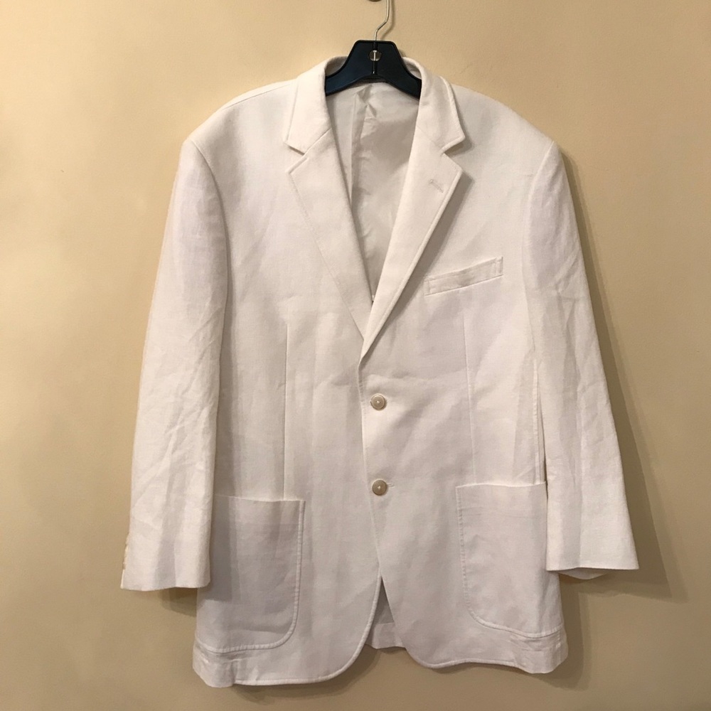 Alan Flusser Linen Blazer